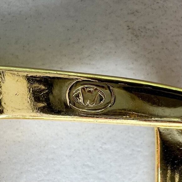 Vintage Gold Tone Simple Basic Belt Buckle for up to 1 Inch Belt - Picture 3 of 8